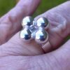 Bengt Hallberg, silver quadruple bead ring, Sweden, circa 1975 (Ref S+2100) SOLD - Image 6