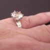 Bengt Hallberg, rock crystal set silver ring, Sweden, circa 1975 (Ref S+887) SOLD - Image 7