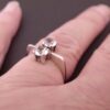 Bengt Hallberg, two stone rock crystal set silver ring, Sweden, circa 1975 (Ref S+871HH) SOLD - Image 6