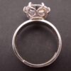 Bengt Hallberg, rock crystal set silver ring, Sweden, circa 1975 (Ref S+887) SOLD - Image 5