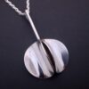 Brodrene Bjerring, silver pendant on a chain, Denmark, circa 1970 (Ref S+890HH) SOLD