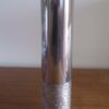 Bremer Silberwaren Fabrik (BSF), silver plated 'Raureif' (Hoarfrost) vase, German, circa 1990 (Ref S+909)