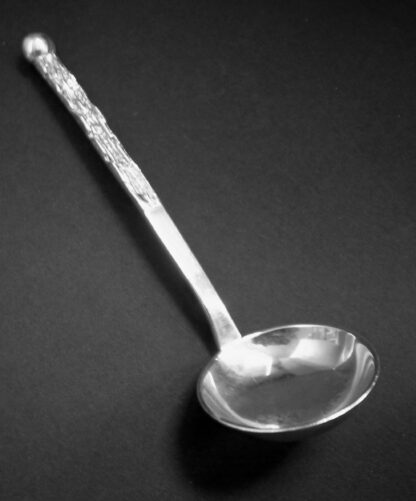 Anthony Hawksley, silver cream ladle, London 1977 (Ref S+920) SOLD