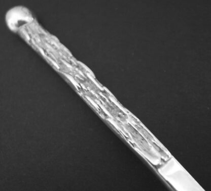 Anthony Hawksley, silver cream ladle, London 1977 (Ref S+920) SOLD - Image 4