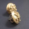 Jane Watling of Lacock, pair of 18 carat gold ear studs, London 1997 (Ref S+923HH) - Image 2