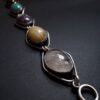 Dansk Guldsmede-Handvaerk, multi hardstone set silver bracelet, Denmark, circa 1968 (Ref S+937) SOLD - Image 7