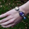 Dansk Guldsmede-Handvaerk, multi hardstone set silver bracelet, Denmark, circa 1968 (Ref S+937) SOLD - Image 13