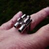 Graham Watling of Lacock, silver 'Tubes' ring, London 1972 (Ref S+944) SOLD - Image 10