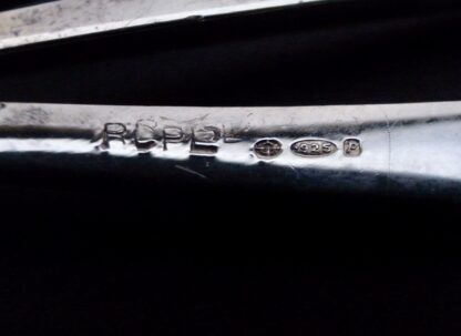 Just Andersen, silver stylised leaf brooch, Denmark, 1970 London import marks (Ref S+950) SOLD - Image 7