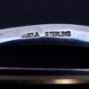 Just Andersen, silver stylised leaf brooch, Denmark, 1970 London import marks (Ref S+950) SOLD - Image 5