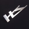 A. Bergengren, silver abstract monogram brooch in the style of Wiwen Nilsson, Lund, Sweden, 1942 (Ref S+955) SOLD - Image 2