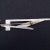 A. Bergengren, silver abstract monogram brooch in the style of Wiwen Nilsson, Lund, Sweden, 1942 (Ref S+955) SOLD - Image 4