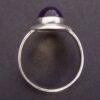 Niels Erik From, amethyst set silver ring, Denmark, circa 1970 (Ref S+951HH) - Image 7