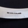 Elis Kauppi for Kupittaan Kulta, amethyst set silver bangle, Finland, circa 1960 (Ref S+949) SOLD - Image 10