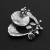 Relo, brutalist silver brooch, Germany, circa 1970 (Ref S+958) - Image 2