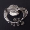 Relo, brutalist silver brooch, Germany, circa 1970 (Ref S+958) - Image 6