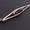 Kordes & Lichtenfels, paste set modernist silver bar brooch, Germany, circa 1970 (Ref S+956HH) SOLD - Image 2