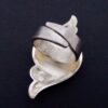 Synnøve Korssjøen for David-Andersen, enamel and silver ring, Norway, circa 1980 (Ref S+963) - Image 4