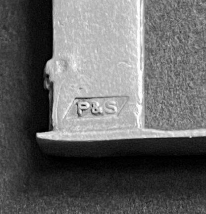 Pamina of London, silver architectural pendant after the preliminary Porta Pia sketch by Michelangelo, London, 1994 (Ref S+972) SOLD - Image 3