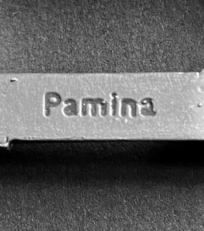 Pamina of London, silver architectural pendant after the preliminary Porta Pia sketch by Michelangelo, London, 1994 (Ref S+972) SOLD - Image 5