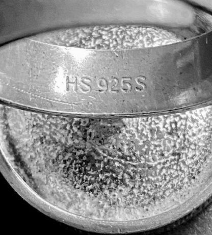 Hermann Siersbol, silver 'Aries the Ram' Zodiac ring, Denmark, circa 1970 (Ref S+1006) - Image 4