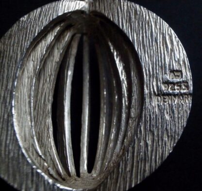 Arne Johansen, cast silver pendant on a chain, Denmark, circa 1970 (Ref S+970) SOLD - Image 6