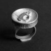 Hermann Siersbol, silver 'Aries the Ram' Zodiac ring, Denmark, circa 1970 (Ref S+1006) - Image 2