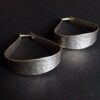 Alton, pair of silver hoop earrings, Sweden, 1974 (Ref S+983) SOLD - Image 3