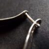 Alton, pair of silver hoop earrings, Sweden, 1974 (Ref S+983) SOLD - Image 6