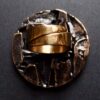 Jorma Laine, large bronze ring, Finland, circa 1970 (Ref S+991) SOLD - Image 5