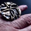 Jorma Laine, large bronze ring, Finland, circa 1970 (Ref S+991) SOLD - Image 8