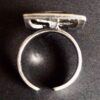 Teka, Theodor Klotz, cast silver modernist ring, Germany, circa 1970 (Ref S+980) SOLD - Image 6
