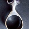 Alan Scharff, rare amethyst set silver ring, Denmark, circa 1988 (Ref 989) SOLD - Image 12
