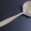 Tias Eckhoff for Georg Jensen, a small Cypress pattern caddy type spoon, Denmark (Ref S+985)