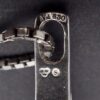 Victor Jansson, rock crystal set 830 standard silver pendant on chain, Sweden, circa 1970 (Ref S+982) SOLD - Image 6