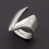 Ernest Blyth (attributed) for George Tarratt Ltd, silver ring, Birmingham 1969 (Ref S+2162) - Image 3