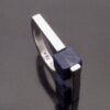Uwe Moltke, sodalite set silver ring, Denmark, circa 1975 (Ref S+988) SOLD - Image 3