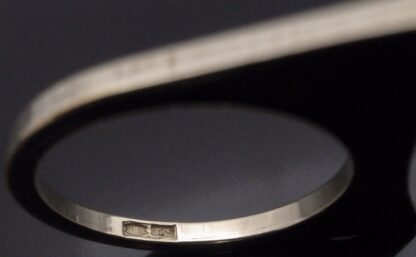 HB (maker untraced), set of four silver and silver gilt stacking rings, country of origin unknown, circa 1990 (Ref S+993) SOLD - Image 6