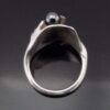 Jesper Jensen (attributed), hematite bead set ring, Denmark, circa 1980 (Ref S+1052HH) SOLD - Image 5