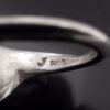 Jesper Jensen (attributed), hematite bead set ring, Denmark, circa 1980 (Ref S+1052HH) SOLD - Image 9