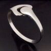 Bent Gabrielsen for Hans Hansen, Georg Jensen, silver 'Puzzle' bangle, Denmark, 2000 London import mark (Ref S+1054) - Image 2