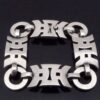 Evald Nielsen, rare Art Deco silver bracelet, Denmark, circa 1940 (Ref S+1058) - Image 4