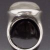 Robert Lee Morris Studio, silver clear quartz set silver 'Pool of Light' ring, China, Birmingham 2008 (Ref S+1060HH) SOLD - Image 5