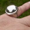 Robert Lee Morris Studio, silver clear quartz set silver 'Pool of Light' ring, China, Birmingham 2008 (Ref S+1060HH) SOLD - Image 9