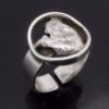 Christopher Anstey, silver brutalist ring, London 1972 (Ref S+1061HH) SOLD - Image 2