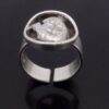 Christopher Anstey, silver brutalist ring, London 1972 (Ref S+1061HH) SOLD - Image 4