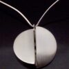 Pekka Piekainen for Auran Kultaseppa Oy, silver pendant on a neck ring, Finland, 1972 (Ref S+600) SOLD - Image 2
