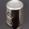 David Scott-Walker, mother of pearl set feature hallmark silver thimble, Sheffield 2002 (Ref S+1074HH) - Image 2