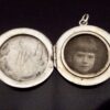 Jungendstil, enamel and 800 standard silver locket, probably German or Austrian, circa 1905 (Ref S+1084) SOLD - Image 3