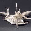 Juhls, silver Tundra range brooch, No. 509, Norway, Circa 1970 (Ref S+1083) SOLD